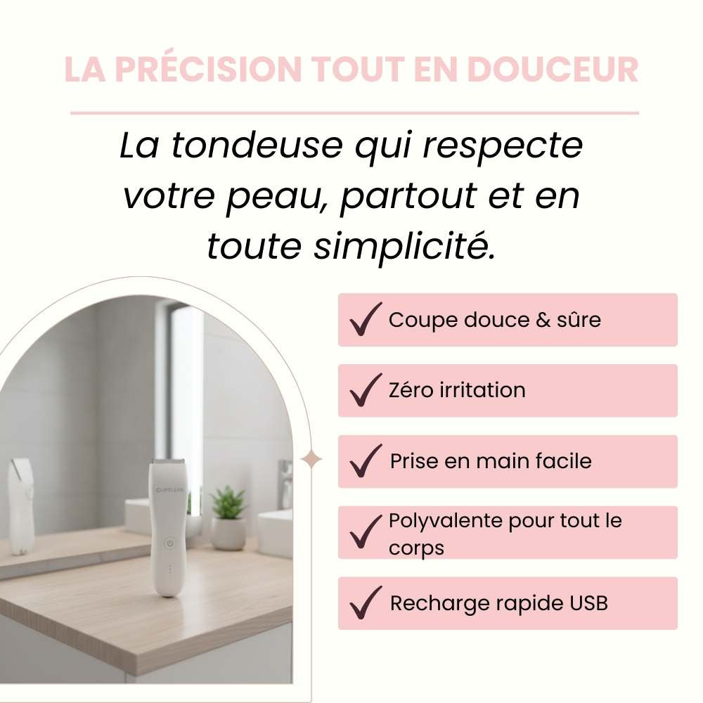 ClipClean™ La Tondeuse polyvalente tout-en-un